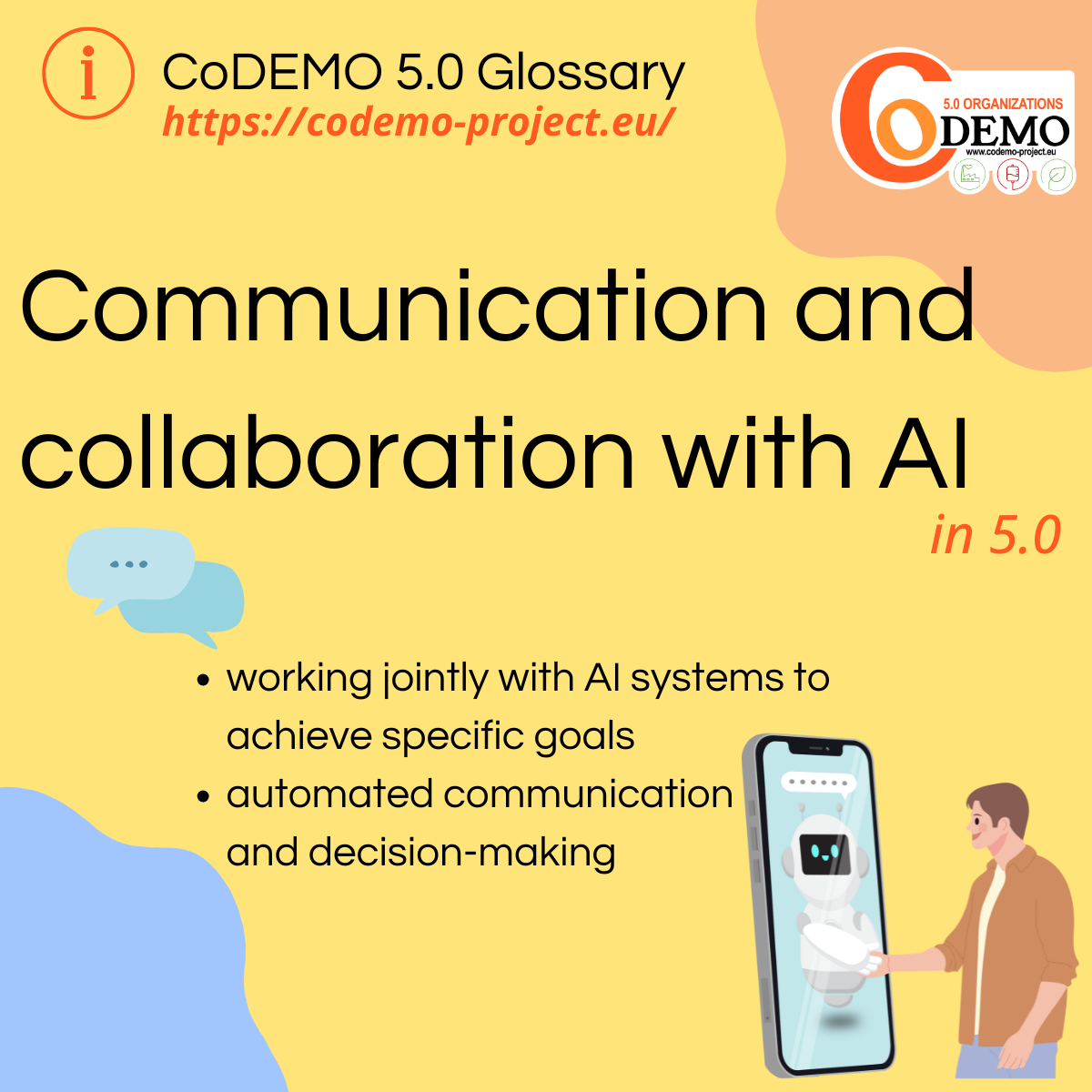 Communication and collaboration with Artificial Intelligence